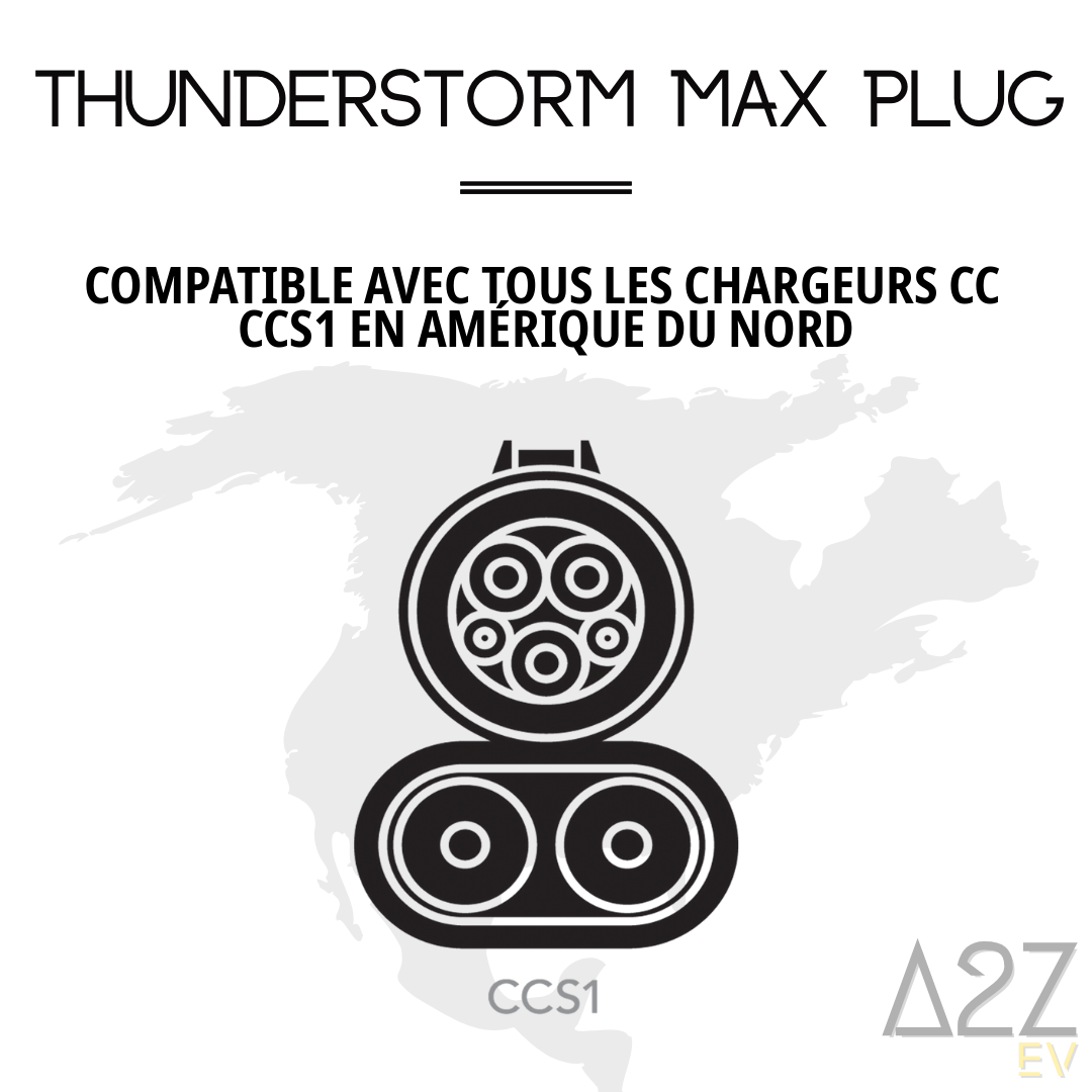 Adaptateur A2Z Thunderstorm Max — CCS1 vers Cybertruck (DC) – Image 6