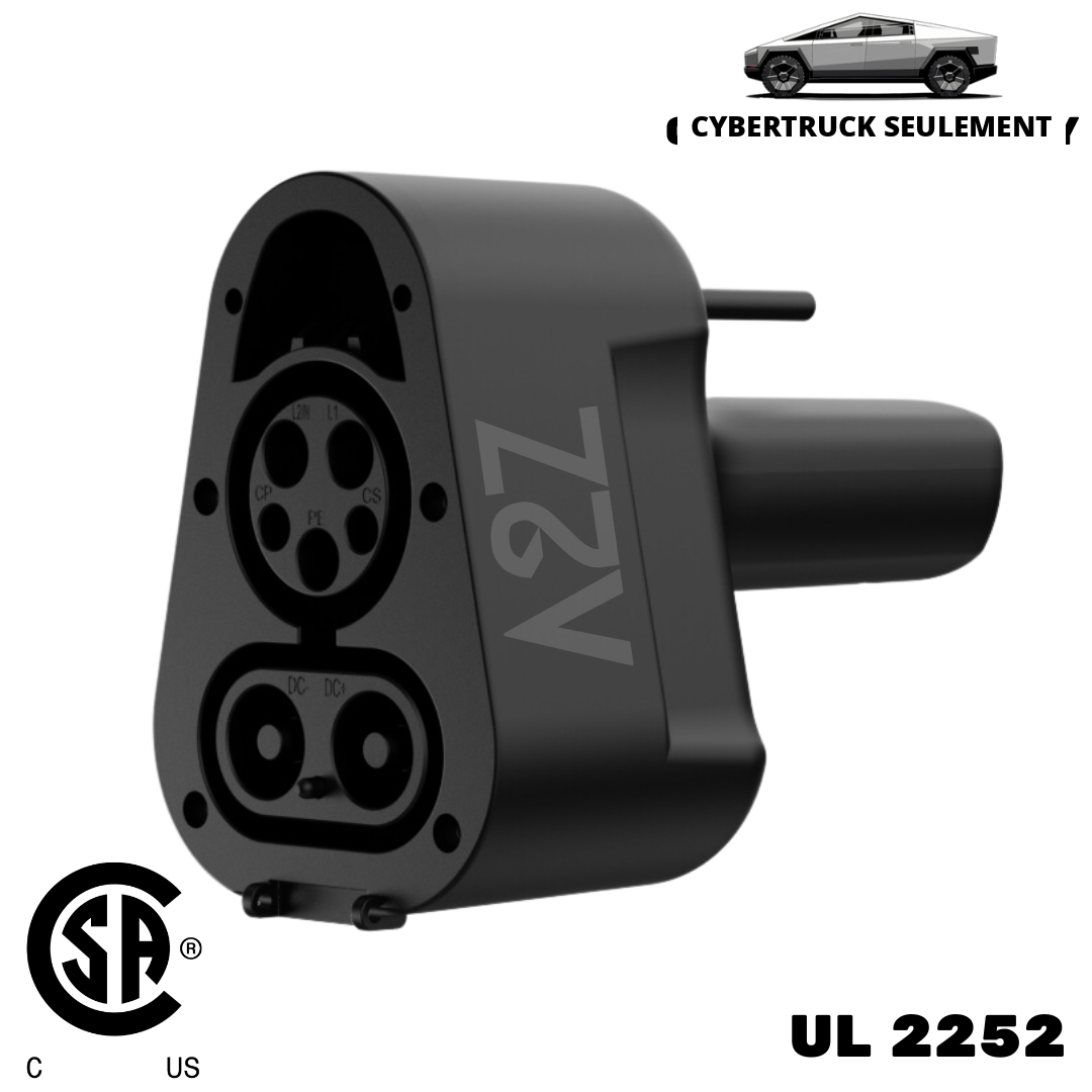 Adaptateur A2Z Thunderstorm Max — CCS1 vers Cybertruck (DC) – Image 3