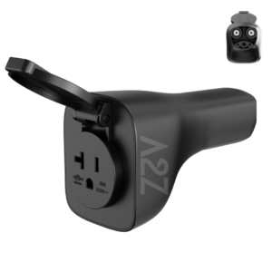 Adaptateur A2Z V2L NACS — du véhicule vers vos appareils