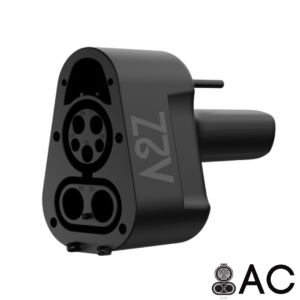 Adaptateur A2Z Thunderstorm Lite — CCS1 vers NACS (AC, Ford Pro / GM PowerShift)