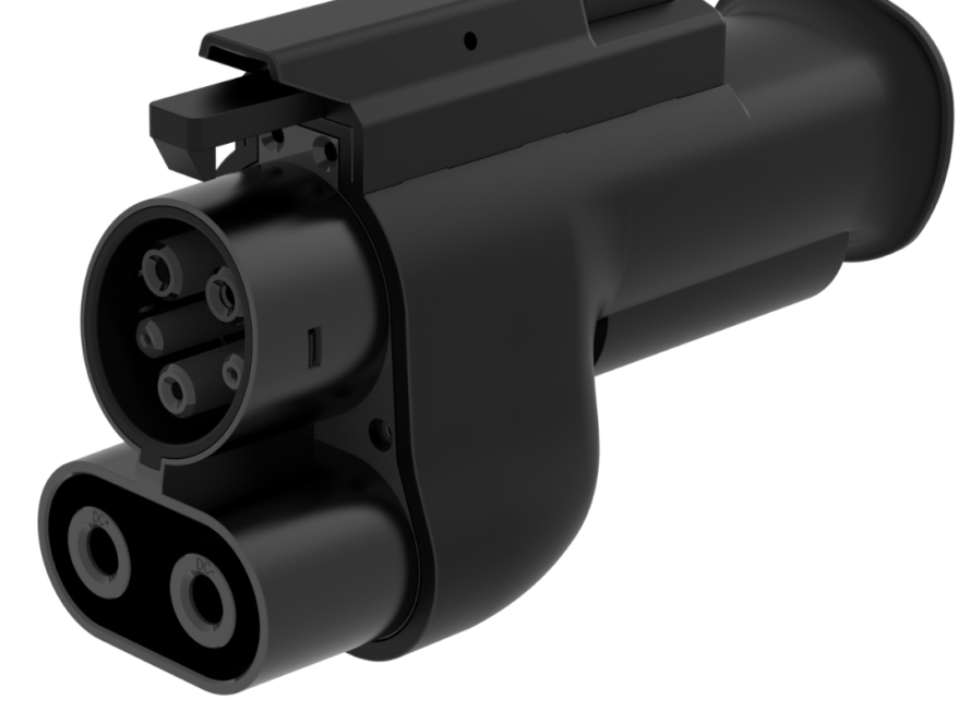 Adaptateur A2Z Typhoon Pro — NACS vers CCS1