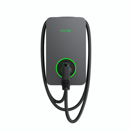 Borne de recharge résidentielle Autel MaxiCharger 80A 19,2 kW, installation câblée, connecteur J1772
