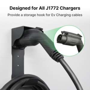 Support pistolet et crochet de câble J1772 Autel pour borne de recharge