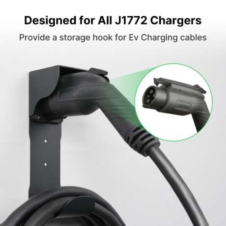 Support pistolet et crochet de câble J1772 Autel pour borne de recharge
