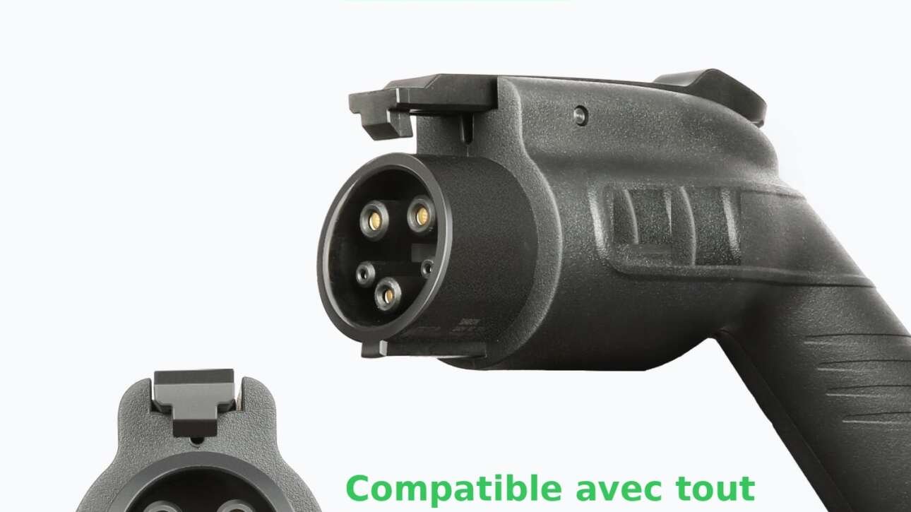 Câble de remplacement J1772 Autel 25 pi – connecteur J1772