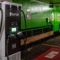Borne de recharge rapide SWTCH dans un stationnement souterrain